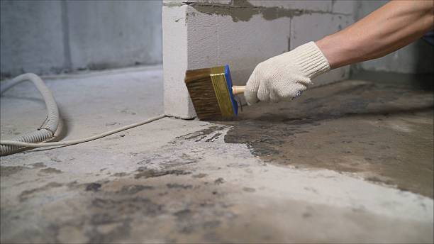 SJ Waterproofing Pros Waterproofing coverage map for Magnetic Springs, OH and surrounding area
